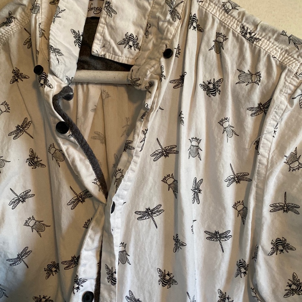 Button Down with bugs